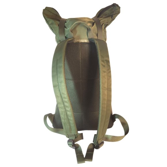 The Only Backpack by Fabletics Dark Khaki Green Laptop Sleeve & Tons of Pockets - Picture 2 of 14